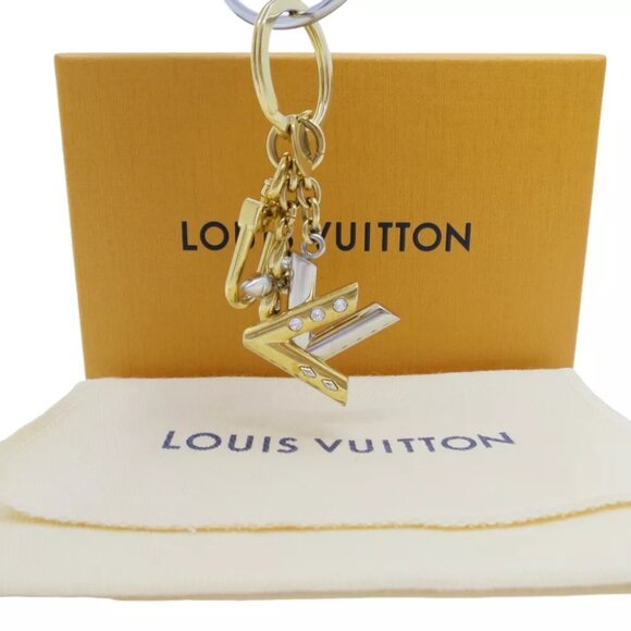 LOUIS VUITTON Charm Portoclet Twist Line Stone Bag Charm - Picture 1 of 12